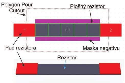 Vnorené rezistory v Altium Designeri 6a